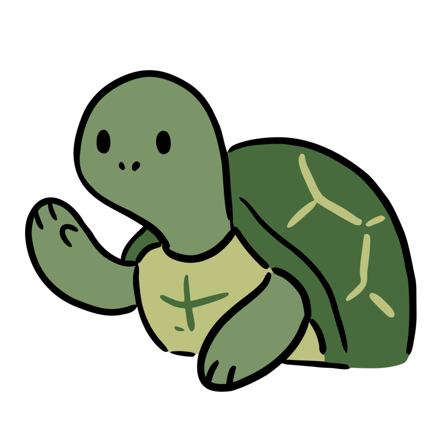 Pick a Turtle mascot